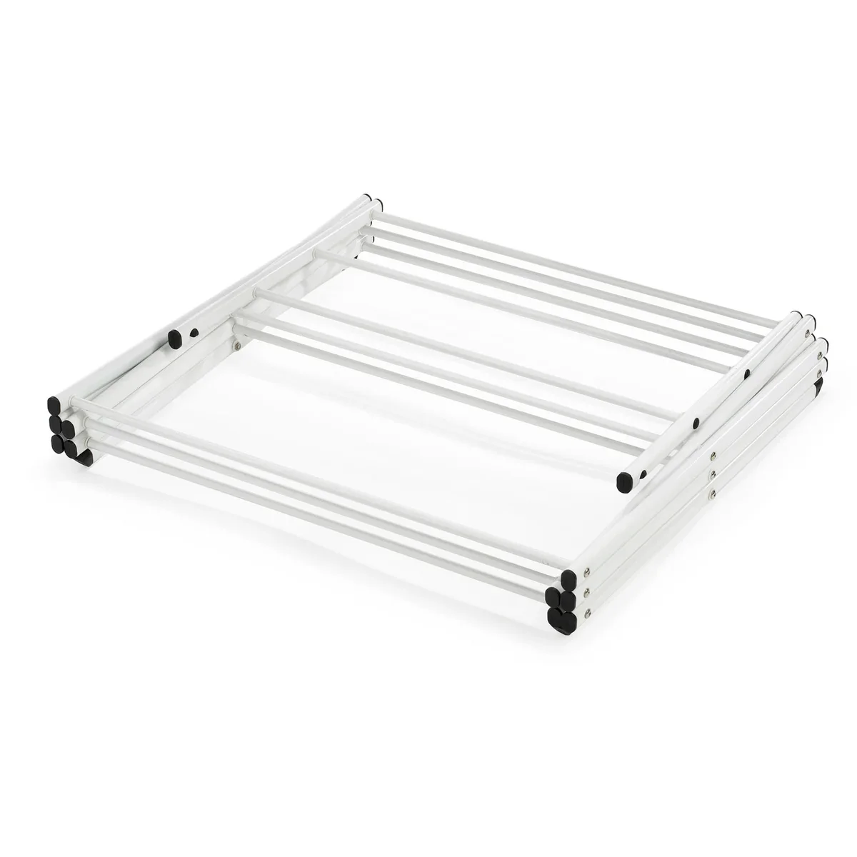 Polder Compact Accordion Clothes Drying Rack collapsed flat for storage