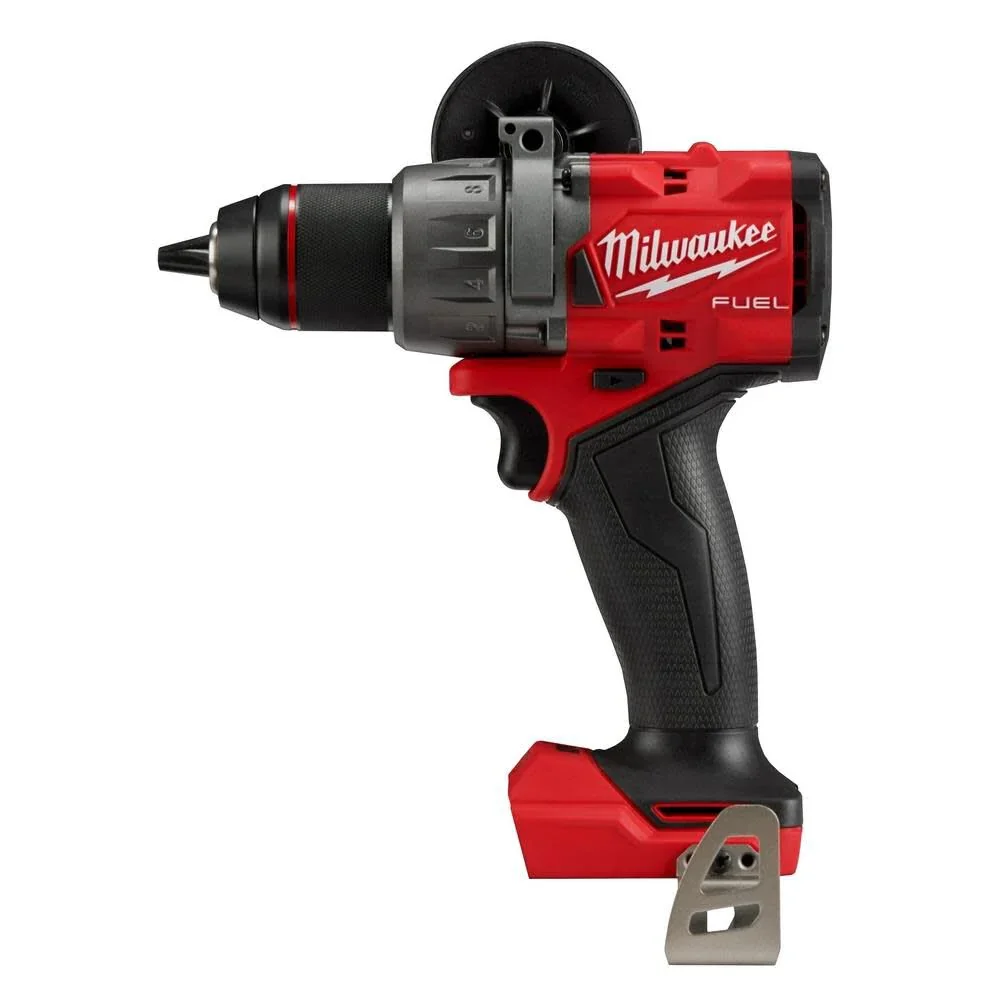 Milwaukee M18 FUEL drill driving into wall framing during new construction