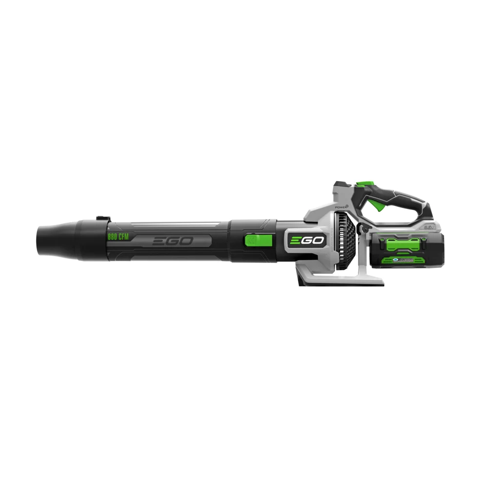 EGO Power+ 880 CFM Blower direct side profile view showing full tube length