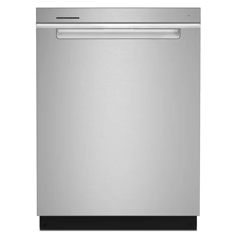 Whirlpool WDTA50SAKZ dishwasher front view on white background
