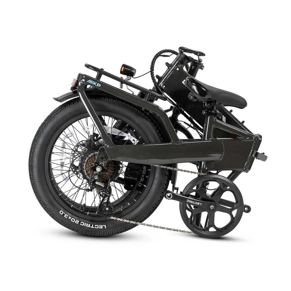 Lectric XP 4.0 folded compact position on white background