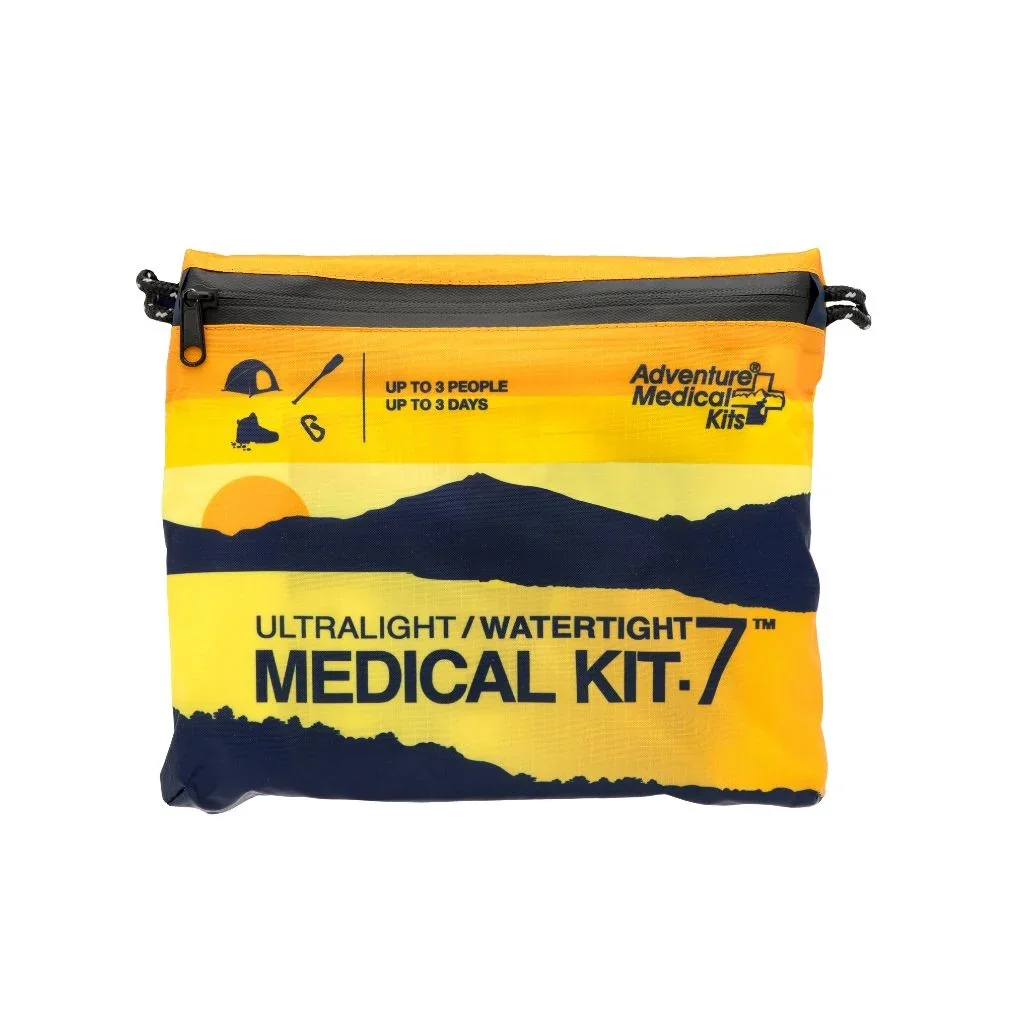 Adventure Medical Kits Ultralight/Watertight .7 waterproof zip medical kit bag, front view