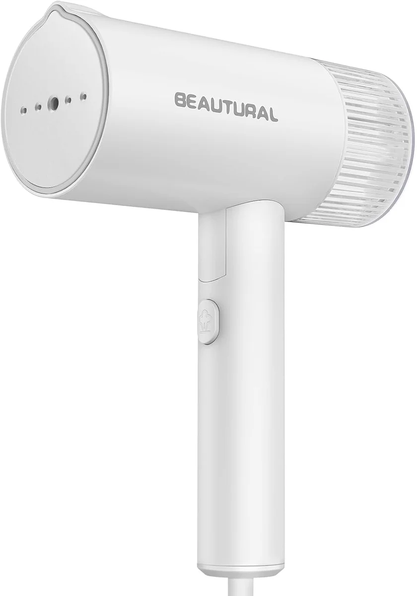 Beautural Portable Clothes Steamer front view on white background