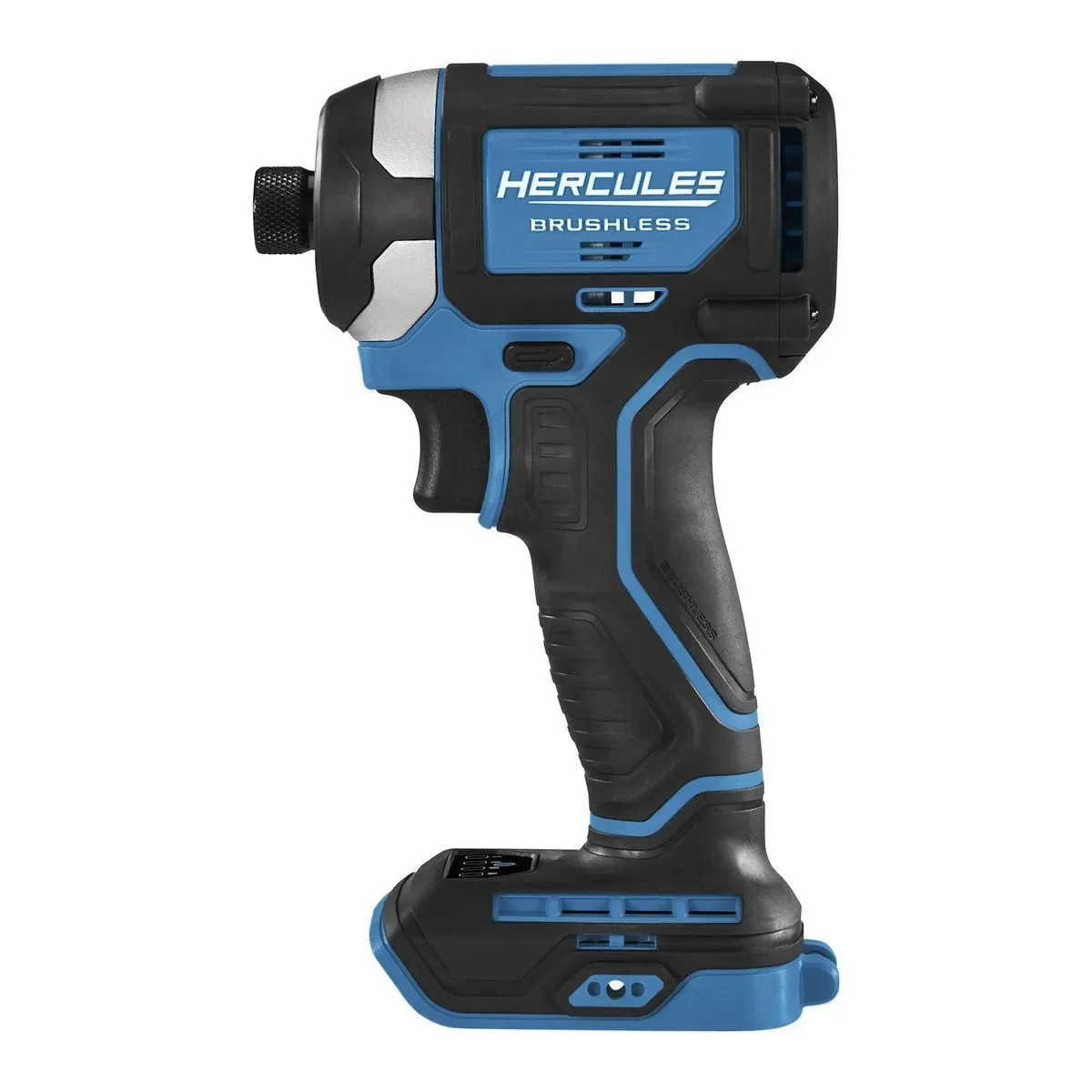 Hercules HCB81B left-side profile showing speed selector and grip