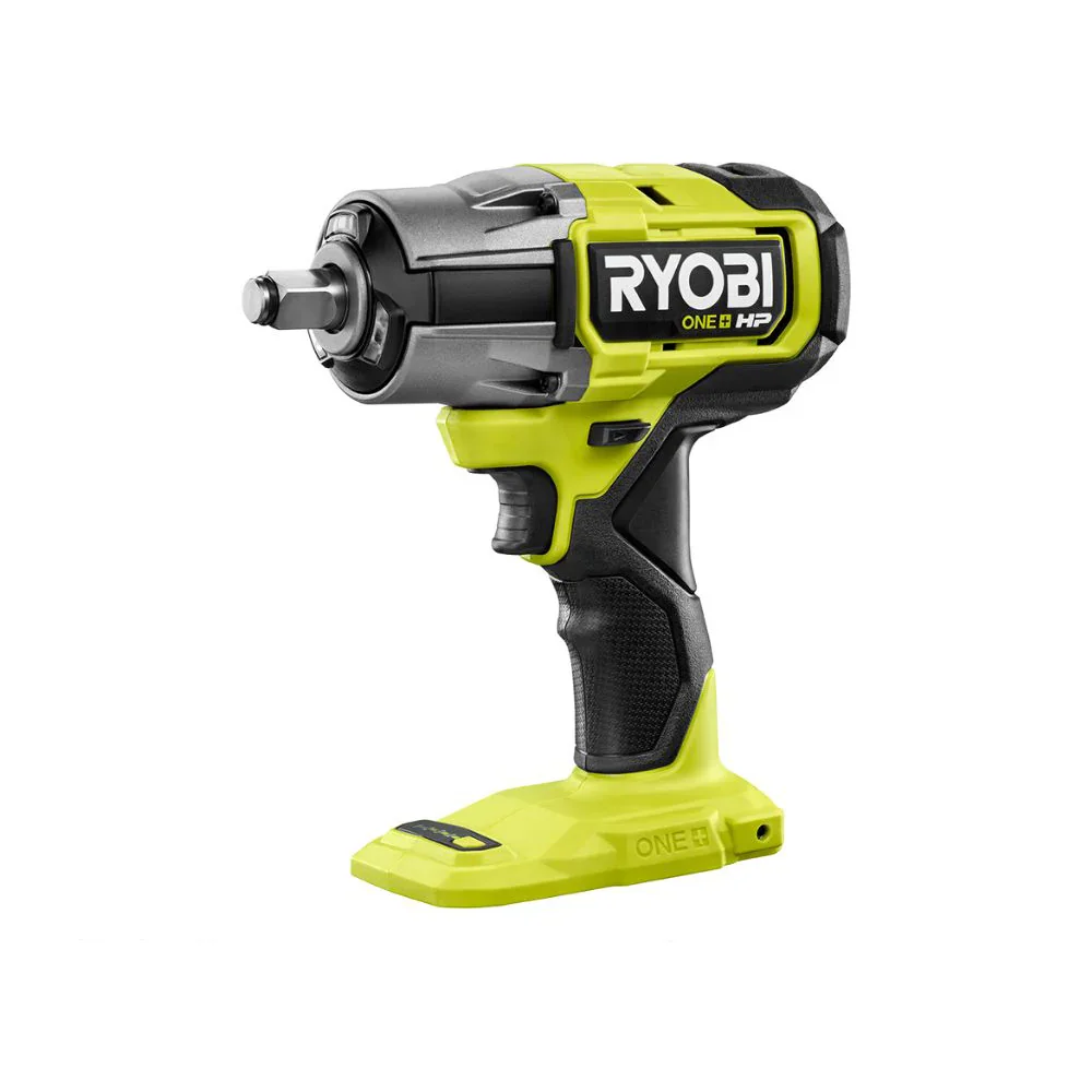 Ryobi 18V ONE+ HP P262 Impact Wrench 3/4 front view on white background