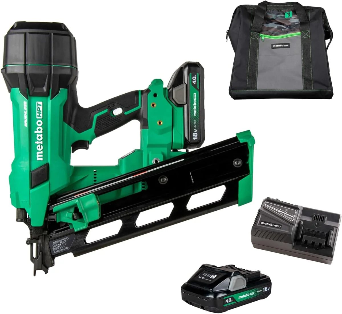 Metabo HPT 18V MultiVolt Framing Nailer (NR1890DRA)