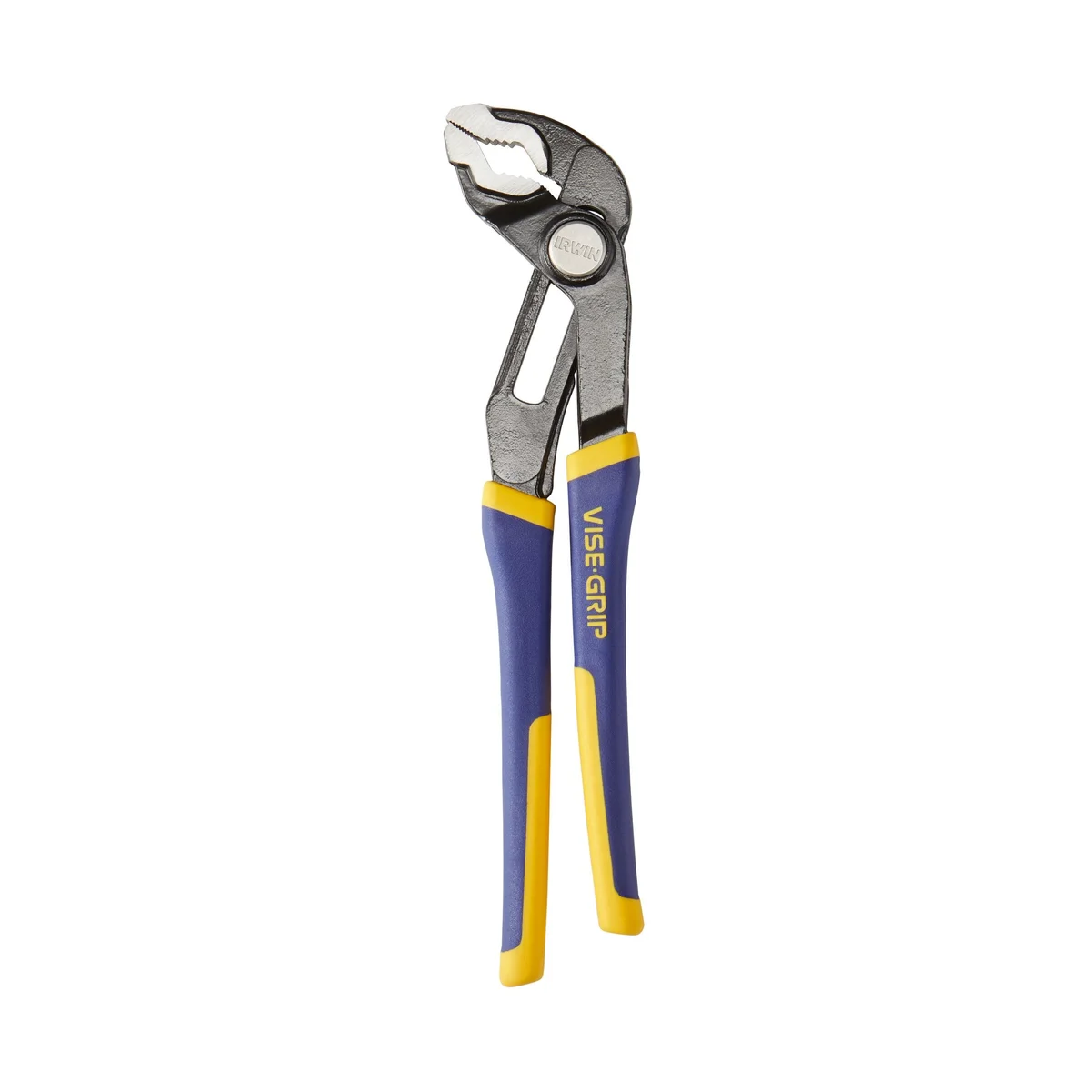 Irwin Vise-Grip GrooveLock plier full-length view showing ProTouch grip and jaw