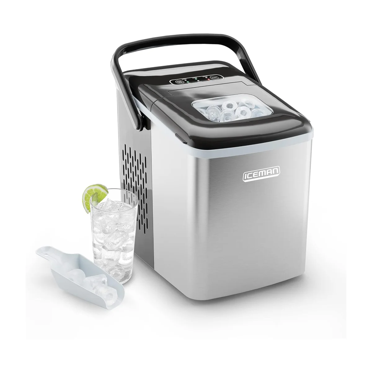 Iceman by Chefman Dual-Size Countertop Ice Maker