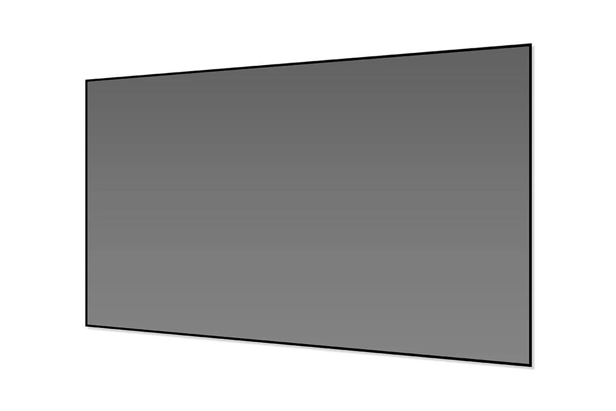 Elite Screens Aeon CLR3 103 three-quarter angle view showing slim edge-free frame profile