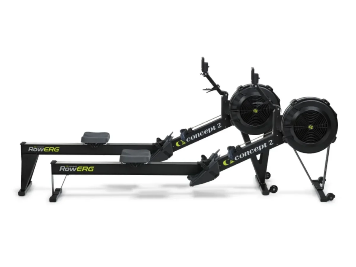 Concept2 RowErg — full machine side view on white background