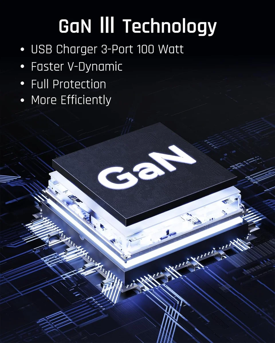 Voltme Revo 100W GaN III chip technology