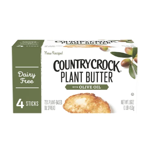 Country Crock Plant Butter with Olive Oil sticks box, front view