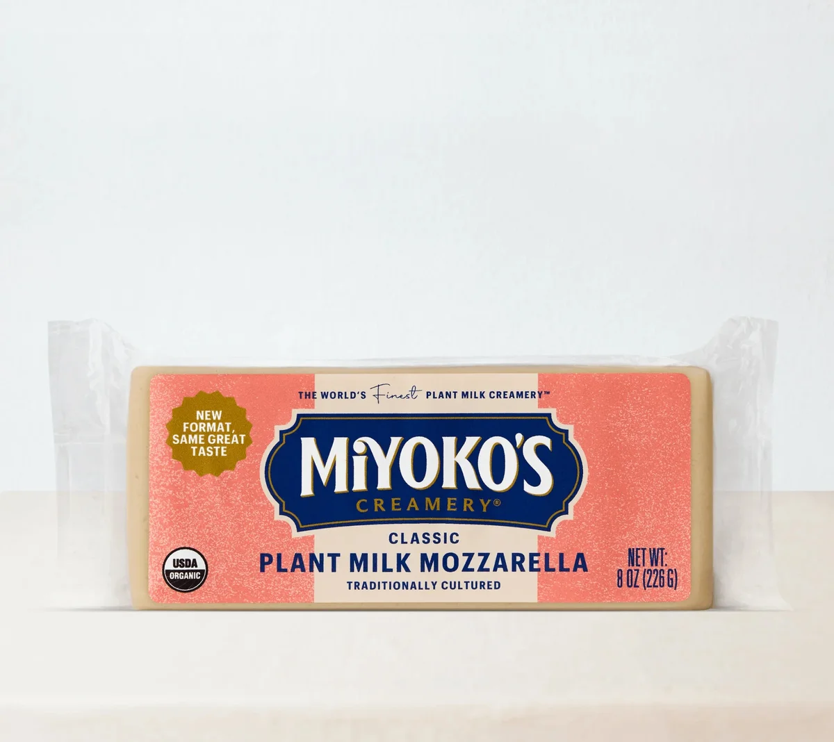Miyoko's Creamery Classic Plant Milk Mozzarella package front view