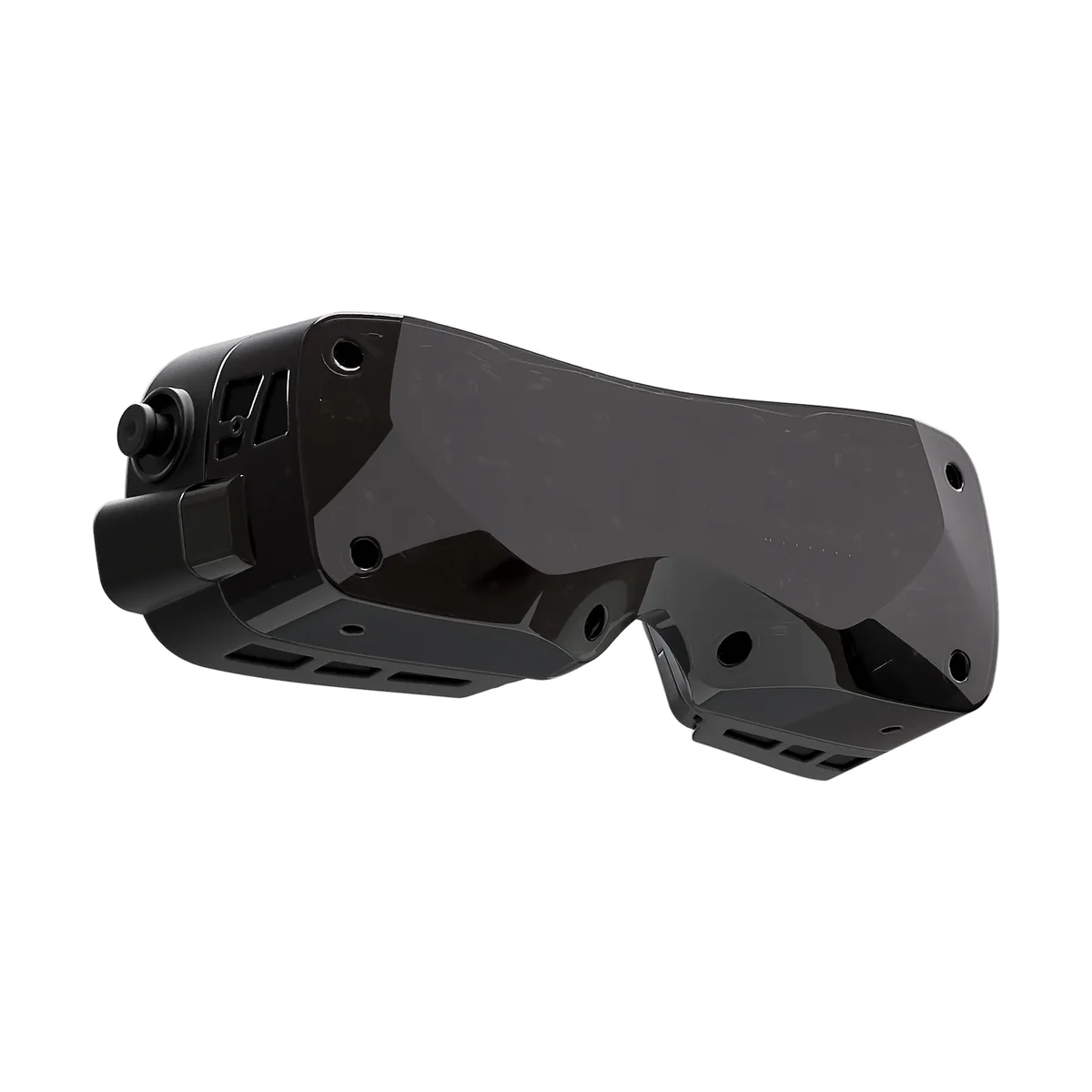 Bigscreen Beyond 2 in matte black, headset-only 3/4 angle view