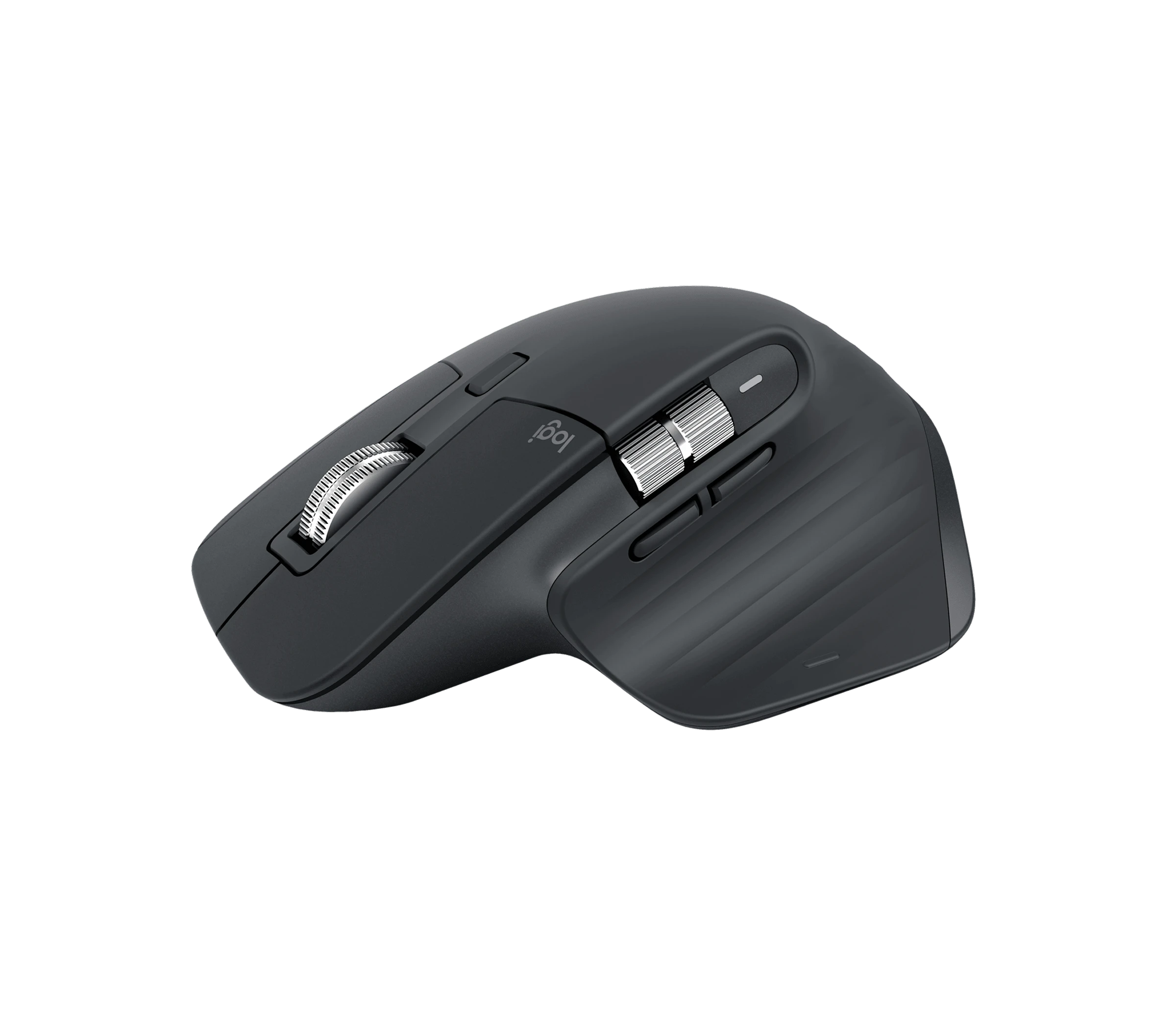 Logitech MX Master 3S front-left three-quarter angle